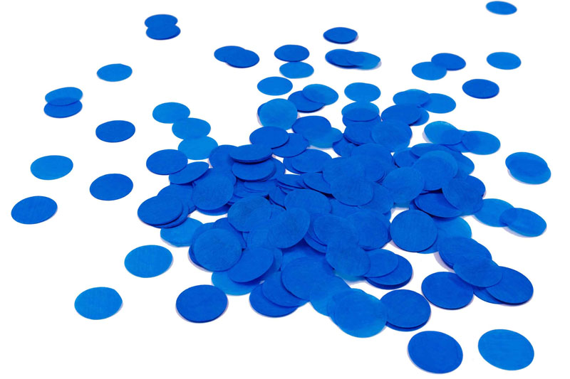 FS Paper Confetti True Blue 15g - Peci Australia Pty Ltd