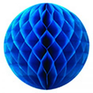 FS Honeycomb Ball True Blue 35cm 1pk