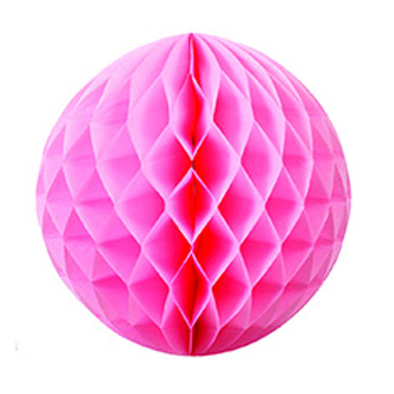 FS Honeycomb Ball Classic Pink 25cm 1pk