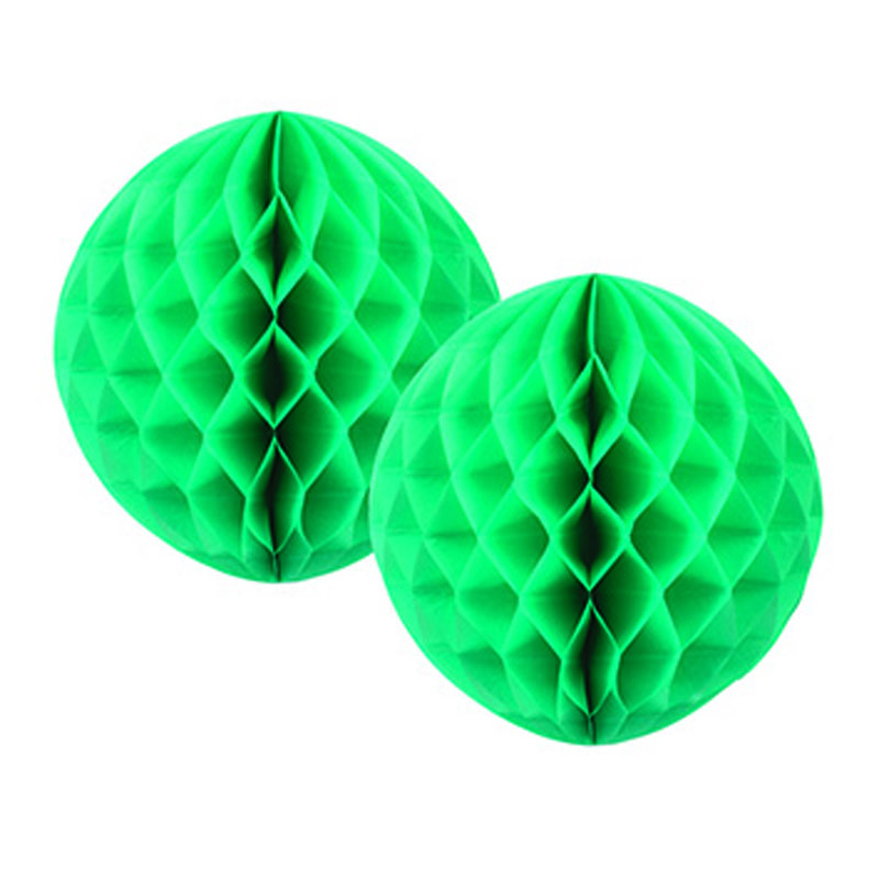 FS Honeycomb Ball Classic Turquoise 15cm 2pk