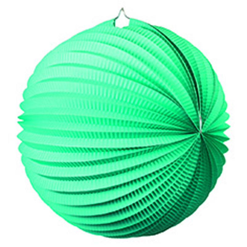 FS Accordion Lantern Classic Turquoise 35cm 1 pk Peci Australia Pty Ltd