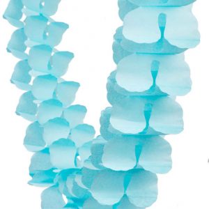 FS Honeycomb Garland Pastel Blue 4m 1pk