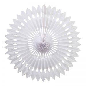 FS  Hanging Fan White 24cm 1 pk