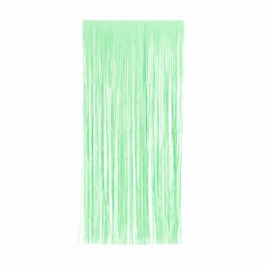 FS Matte Curtains 90x 200cm - Mint Green