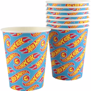 HOT WHEELS WILD RACER 266ML CUPS