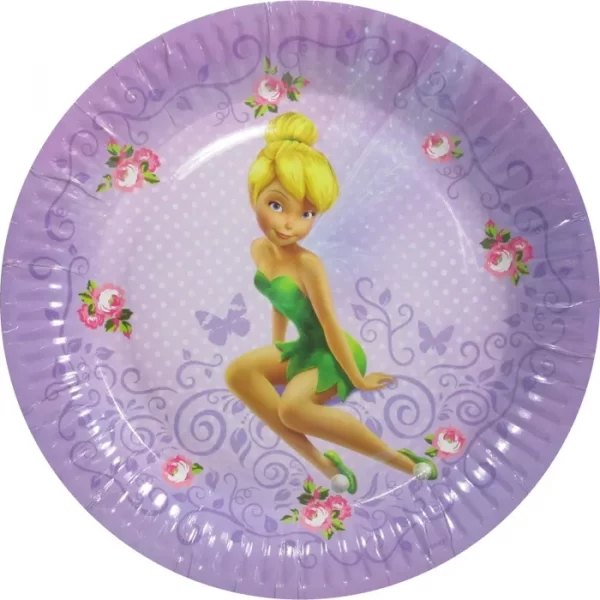TINKERBELL PAPER PARTY PLATES
