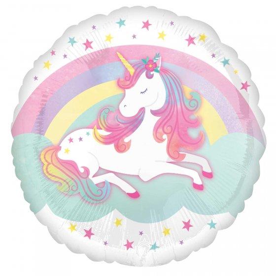 UNICORN RAINBOW CLOUD FOIL BALLOON (18