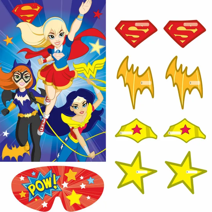 SUPER HERO GIRLS PARTY GAME