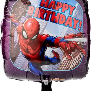SPIDERMAN HAPPY BIRTHDAY FOIL BALLOON