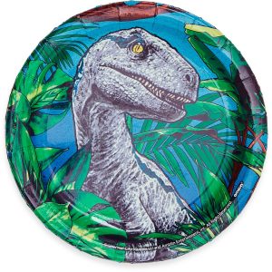 Jurassic World Small Paper Plate 8 Pack