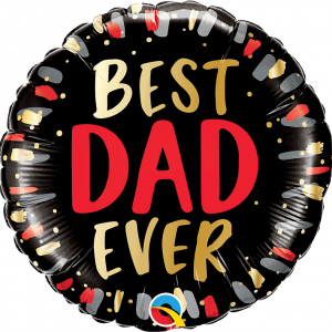 BEST DAD EVER! 18" FOIL BALLOON