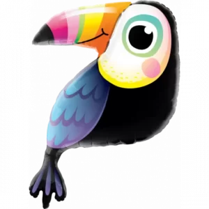 TOUCAN SUPERSHAPE FOIL BALLOON