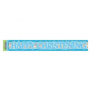 Christening Blue Prismaticatic Banner
