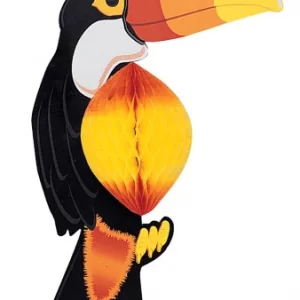 Luau Party Toucan Honeycomb Decoration