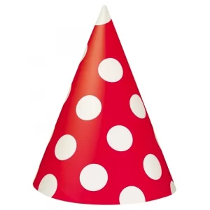 dots red hats