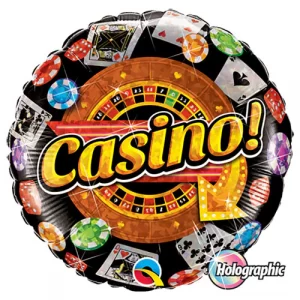 Casino Themed 18" Foil Balloon