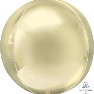 Metallic Light Gold 15" Orbz Foil Balloon