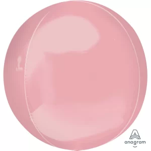 Metallic Baby Pink 15" Orbz Foil Balloon