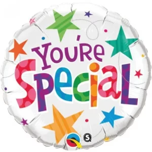 You're Special! Colourful Stars 18" Foil Balloon