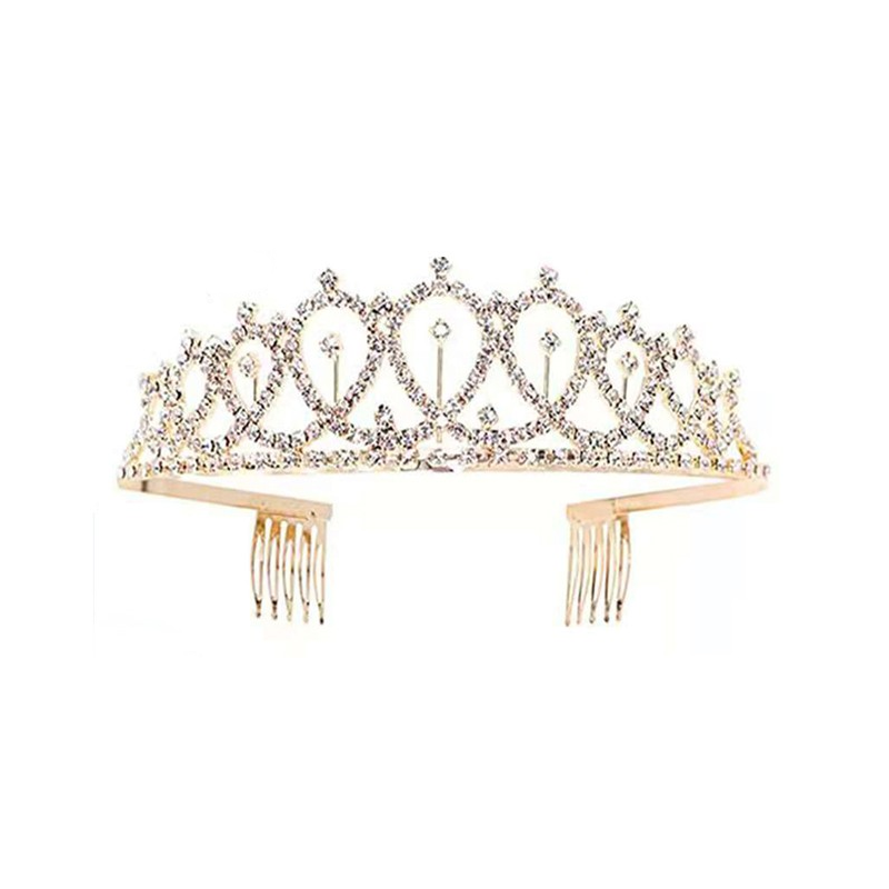 Gold Diamante Tiara - Peci Australia Pty Ltd