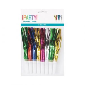 8 Foil Fringed Squawkers