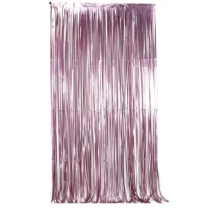 Foil Curtain - Baby Pink (2m x 1m)