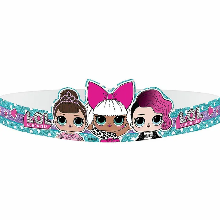 LOL Surprise Mini Tiaras (Pack Of 8)