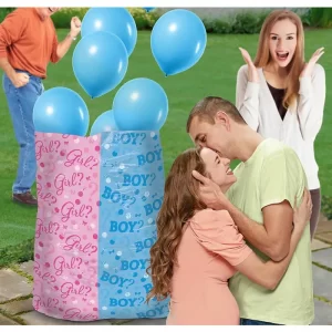 Boy Gender Reveal Balloon Sack