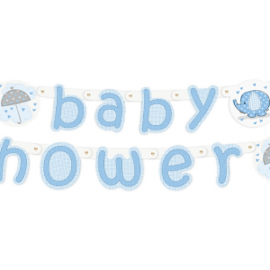 Baby Shower! Baby Blue Banner (1.6 Metres)