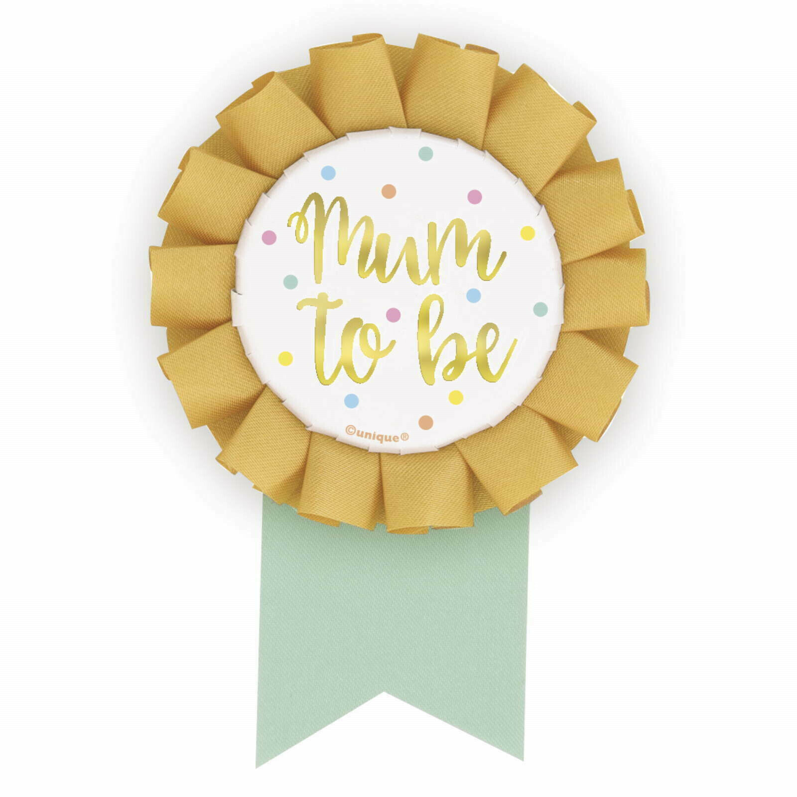 Mum To Be! Colourful Ribbon Badge - Peci Australia Pty Ltd