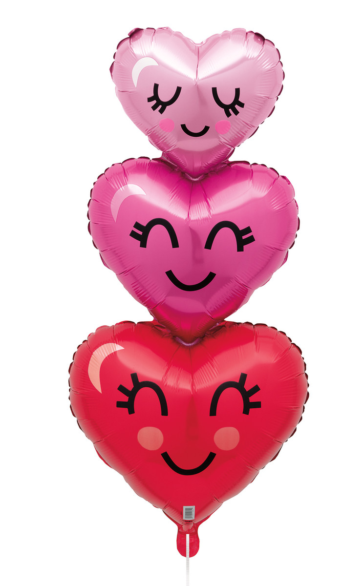 Happy Hearts Foil Balloon