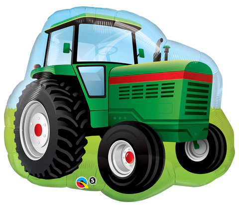 Farm Tractor SuperShape Foil Balloon