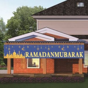 Ramadan Linen Banner – 46x300CM