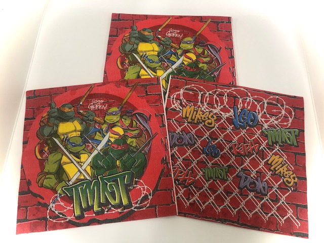 Teenage Mutant Ninja Turtles Large Napkins / Serviettes (Pack Of 6)