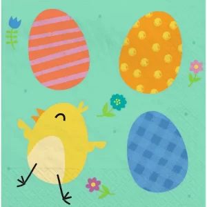 Funny Bunny Large Napkins / Serviettes (Pack Of 16)