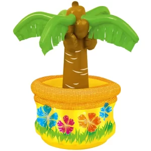 Tabletop Inflatable Palm Tree Drinks Cooler