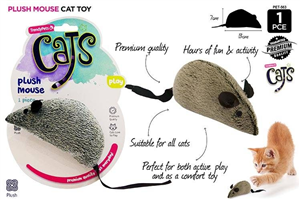 Trendy Pets Cat Toy Plush Mouse