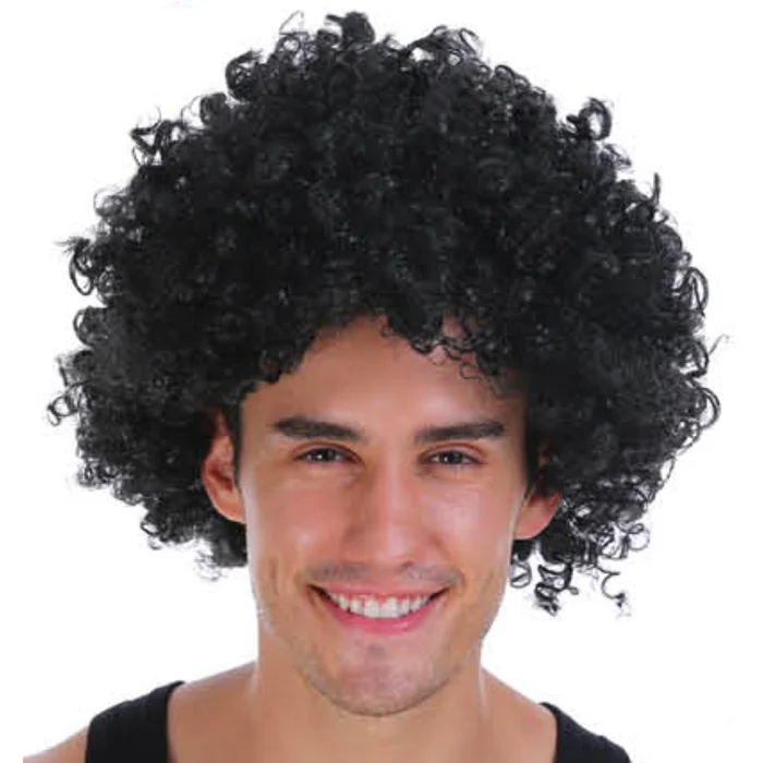 1970's Black Afro Wig