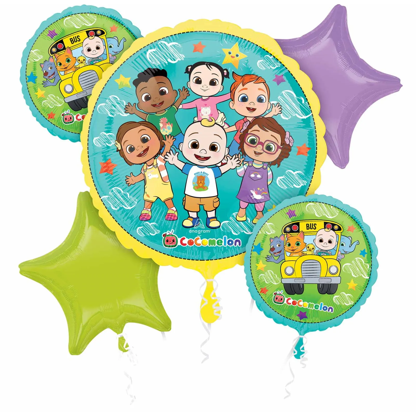 CoComelon Helium Balloon Bouquet