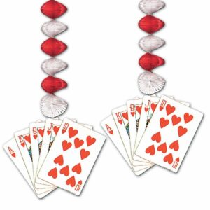 HANGING DECORATION - CASINO DANGLERS 2 PK
