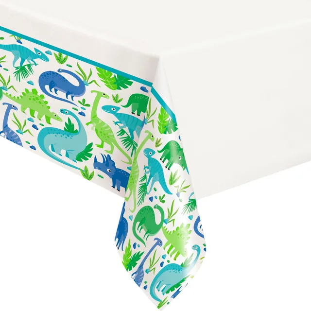 Dinosaur Roar Plastic Tablecloth