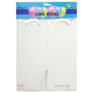 Cake Boxes (10×8.5cm) 6pk