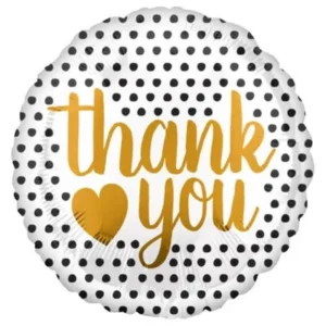 Thank you Helium Foil Balloon Large 45cm