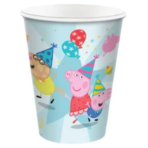 Peppas Party Paper Cups - 266ml/ 8 Pack