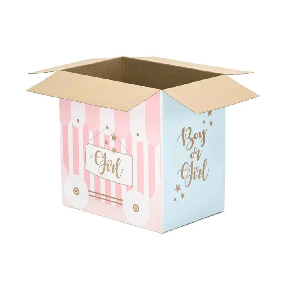 Baby Shower - Gender Reveal Boy or Girl Balloon Box ( $14.99) - Image 2