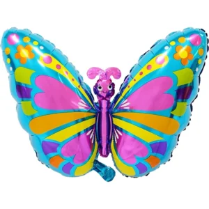 Butterfly Supershape Foil Helium Balloon 60cm