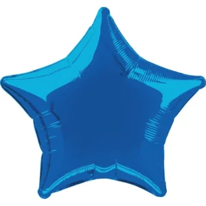 Blue 18" Star Shape Foil Balloon
