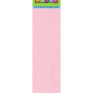 Light Pink Crepe Paper 183cm x 50.8cm (1 Sheet)