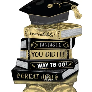 Stacked Books Graduation Airloonz 114cm