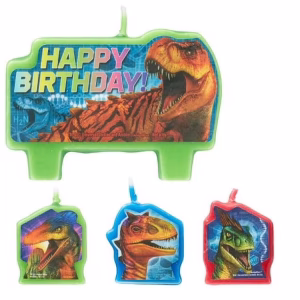 Jurassic World 'Dino Hybrid' Candle Set (4pc)